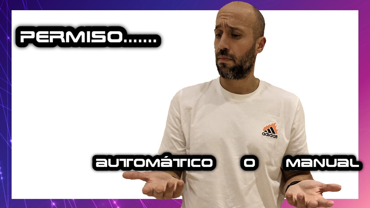 pasar de carnet automático a manual