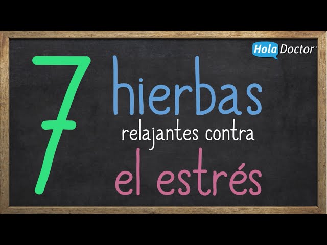 pastillas naturales para relajarse antes de un examen