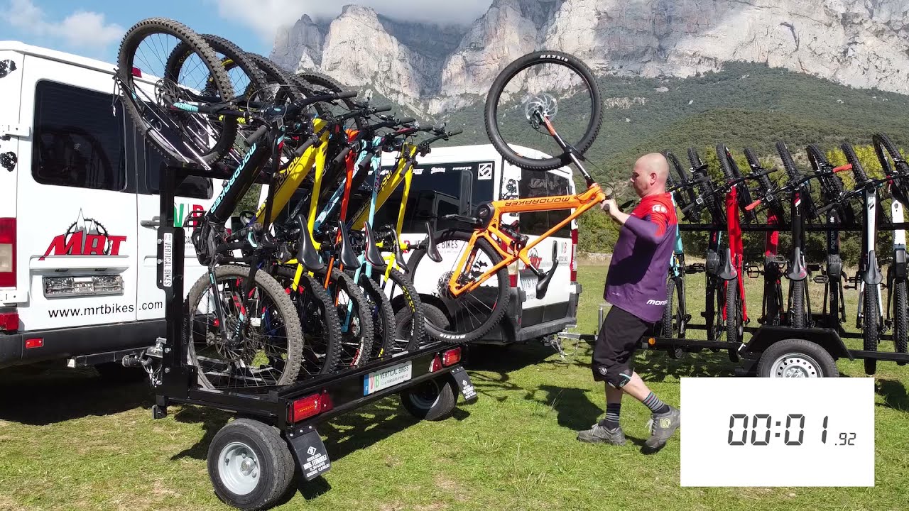 puede una bicicleta arrastrar un remolque