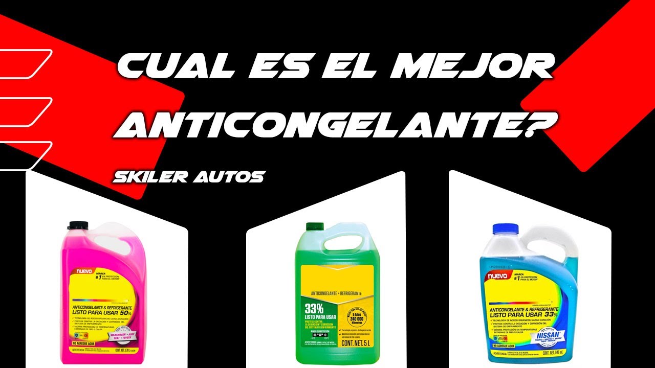 que líquido refrigerante lleva mi coche