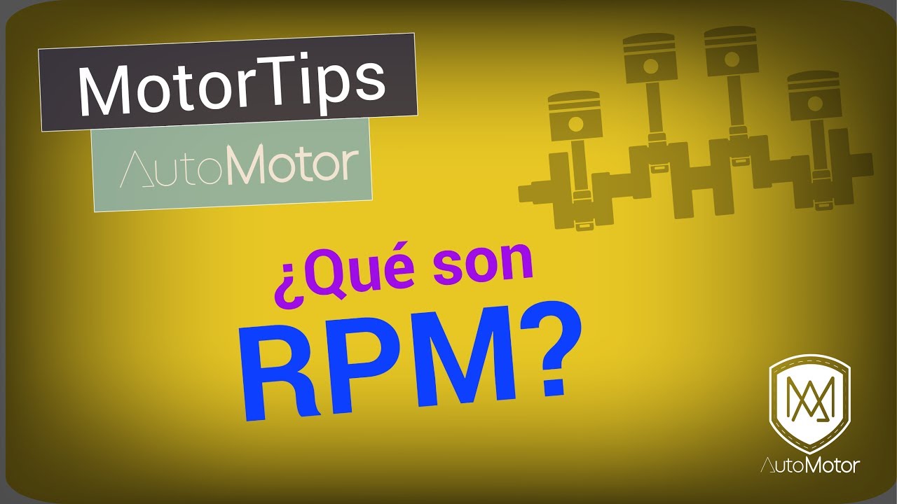 que son las revoluciones de un coche