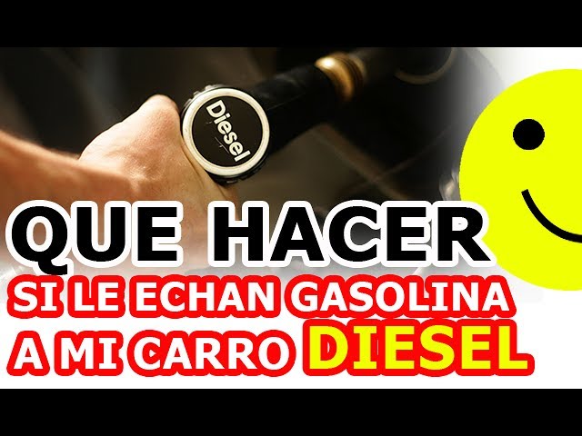 reparacion de echar gasolina a un diesel