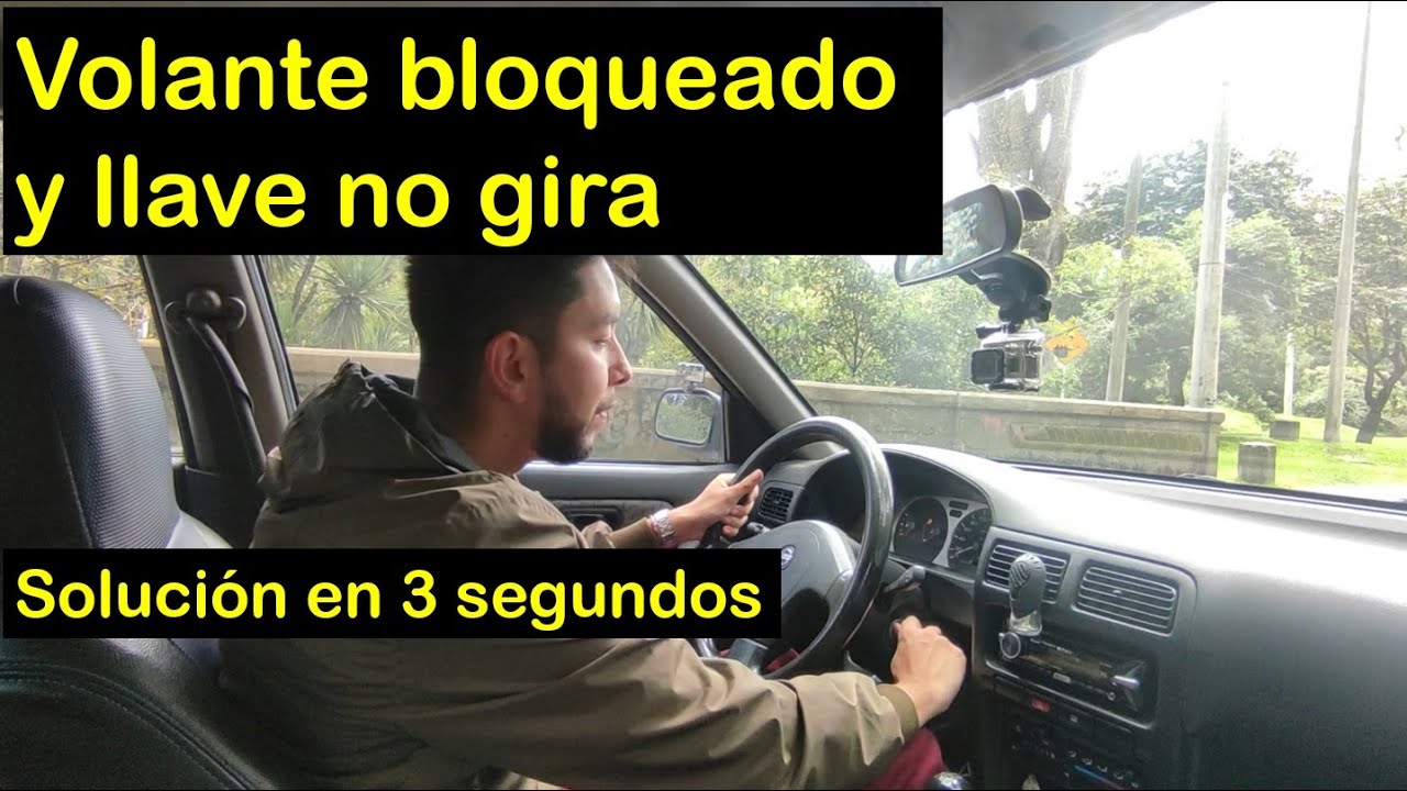 se me ha bloqueado el volante conduciendo