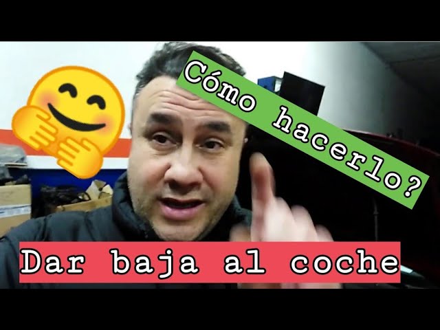 se puede dar de baja un coche con impuestos pendientes